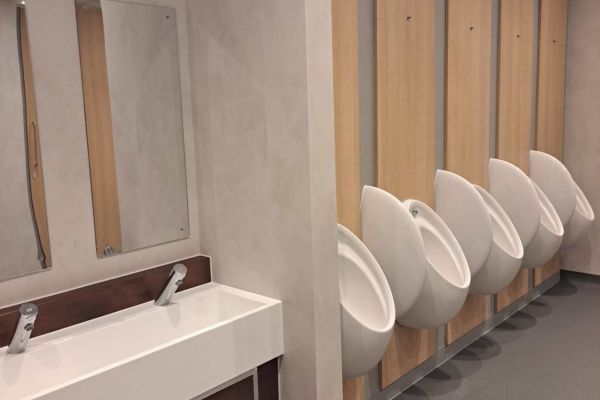 Transforming transport hubs with design-led hygienic durability