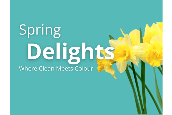 Where clean meets colour: Spring delights await