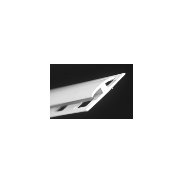 Altro Whiterock White 1 Part Joining Trim - 2.5m