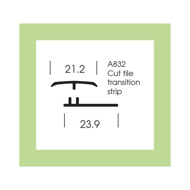 Altro Whiterock Satins Start and Edge trim - 223 Orchard - 2.5m