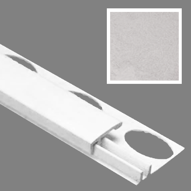 Altro Tegulis 2 Part Edge Trim - 2.5m - Cool Mineral
