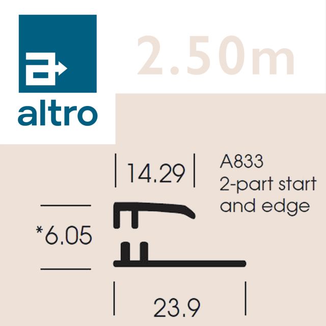 Altro Whiterock Satins Start and Edge trim - 223 Orchard - 2.5mm