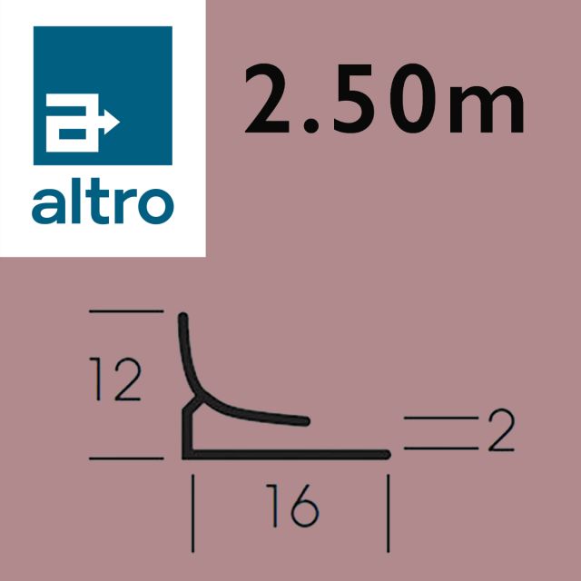 Altro Whiterock Satins Small Internal Corner - 231 Blush - 2.5m