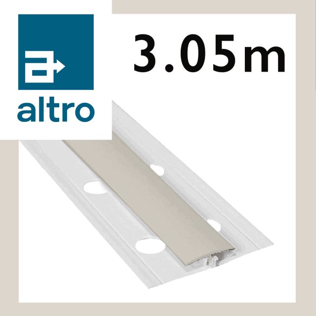 Altro Whiterock Satins 2 Part Joining Trim - 233 Hessian - 3.0m