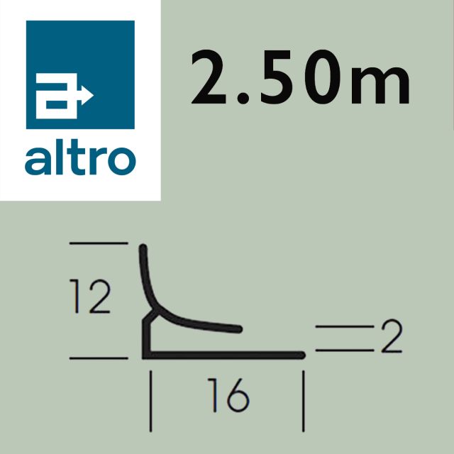 Altro Whiterock Satins Small Internal Corner - 227 Serenity - 2.5m