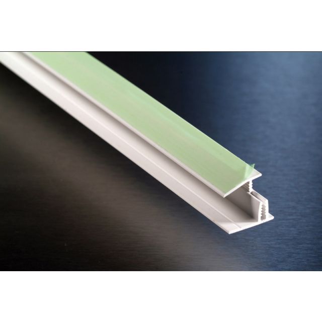 Two part edging trim profile for PVC plank system - 4m