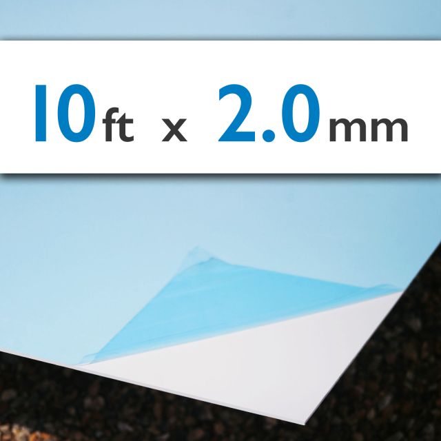 Hycom WhiteWall 1.22 x 3.05m uPVC Sheet @ 2.0mm