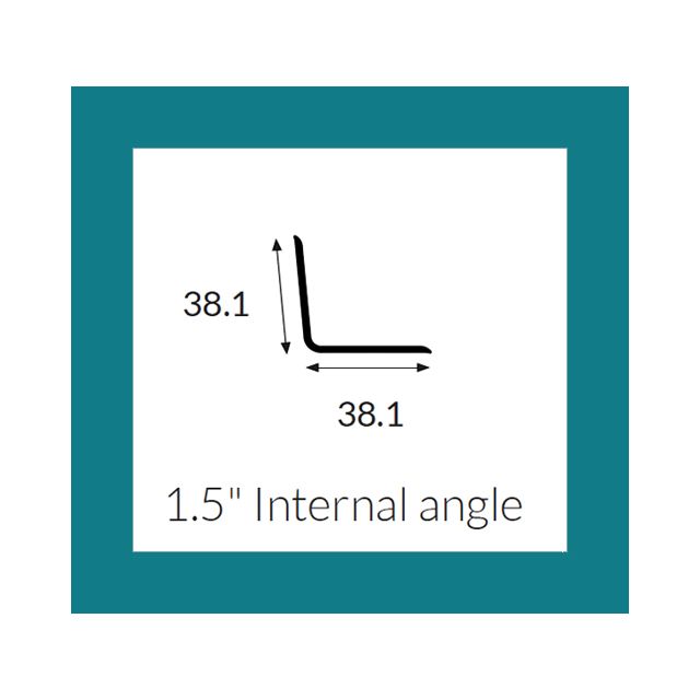 Hycom Satins Colour - Internal Angle 38mm - Sandstone - 3.0m