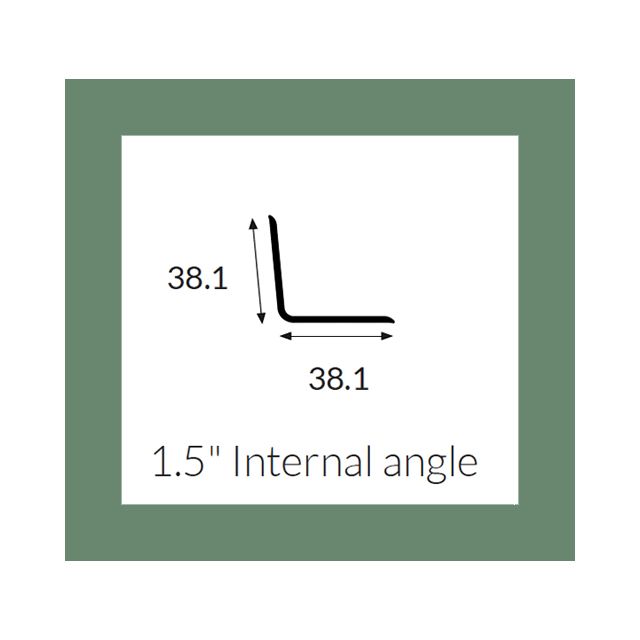 Hycom Satins Colour - Internal Angle 38mm - Sandstone - 3.0m