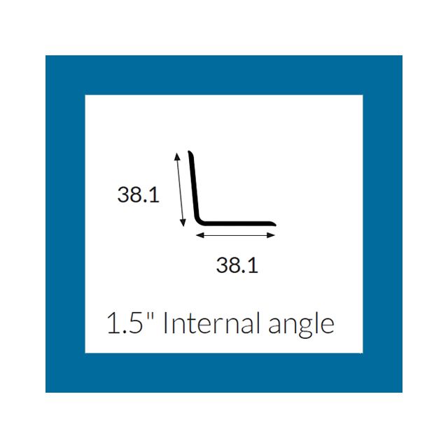 Hycom Satins Colour - Internal Angle 38mm - Sandstone - 2.5m