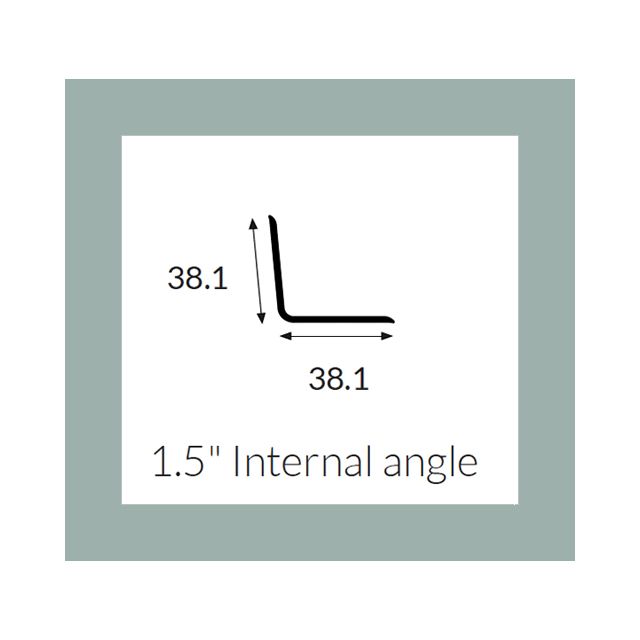 Hycom Satins Colour - Internal Angle 38mm - Sandstone - 3.0m