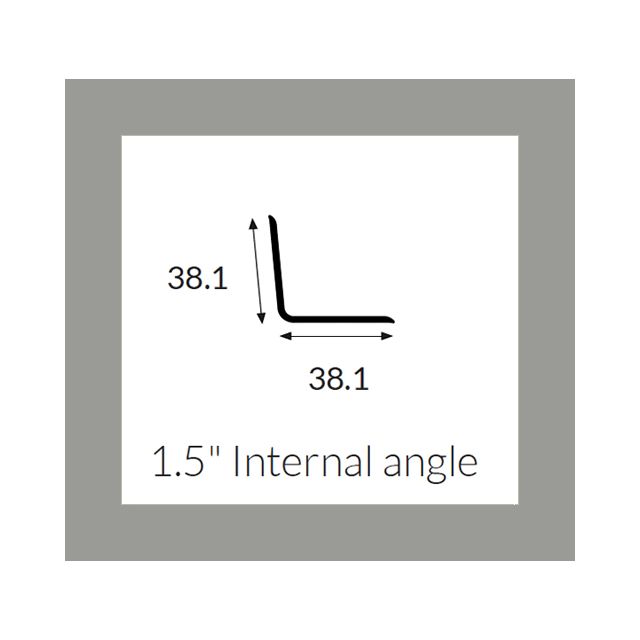 Hycom Satins Colour - Internal Angle 38mm - Sandstone - 3.0m