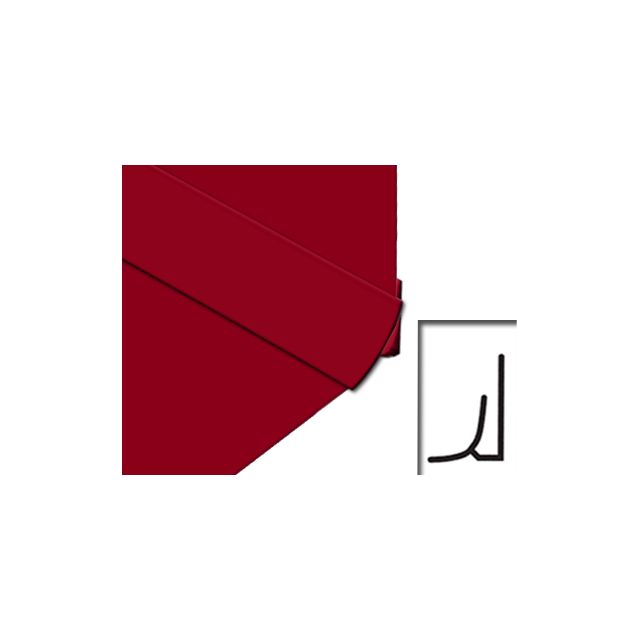 Hycom Vital Colour Collection Small Internal Corner 3m - Ruby