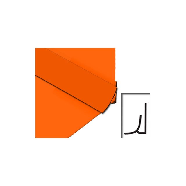 Hycom Vital Colour Collection Small Internal Corner 2.5m - Orange