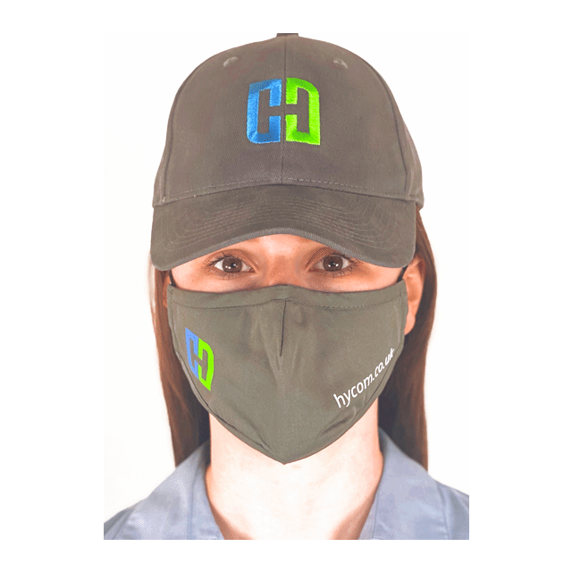 Hycom Apparel - High Quality Hygiene Face Mask in Khaki - Size Adult