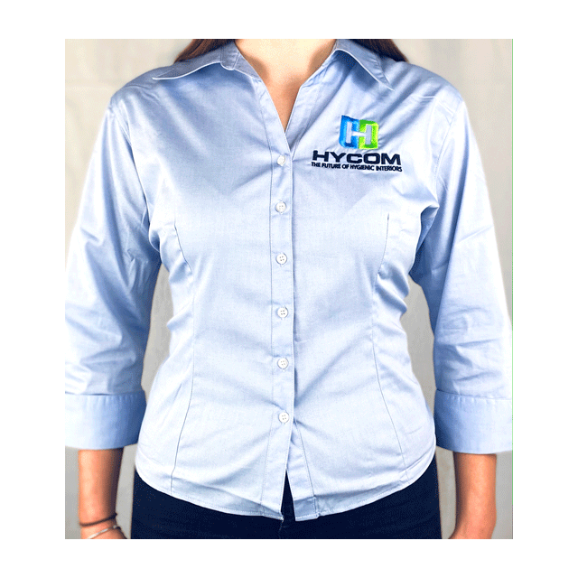 Hycom Apparel - High Quality Professional Work Shirt - Female - Size 14