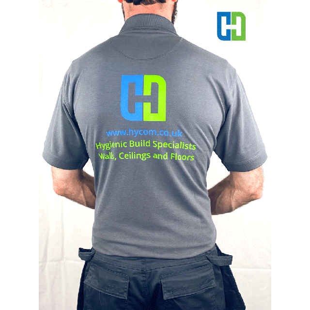 Hycom Apparel - High Quality Professional Polo Shirt in Charcoal - Size XL