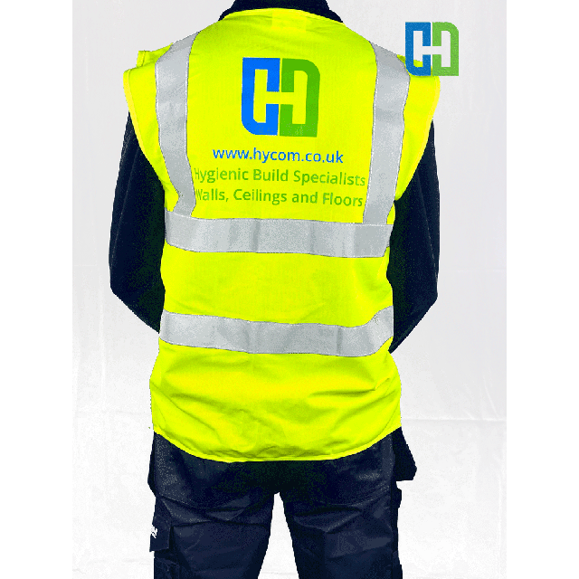 Hycom Apparel - High Quality Professional Hi-vis Vest - Size L