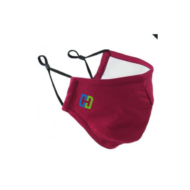 Hycom Apparel - High Quality Hygiene Face Mask in Burgundy - Size Adult