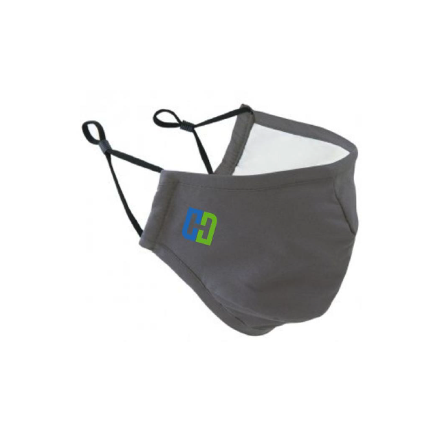 Hycom Apparel - High Quality Hygiene Face Mask in Silver - Size Adult