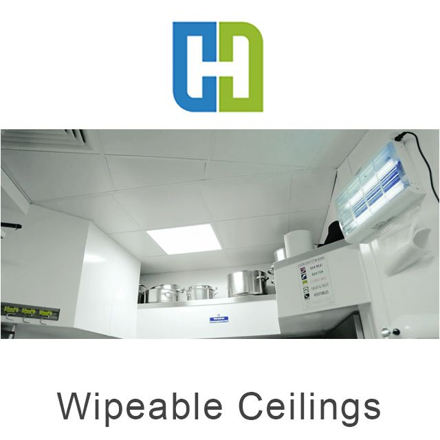 Wipeable Grid Ceiling Overview