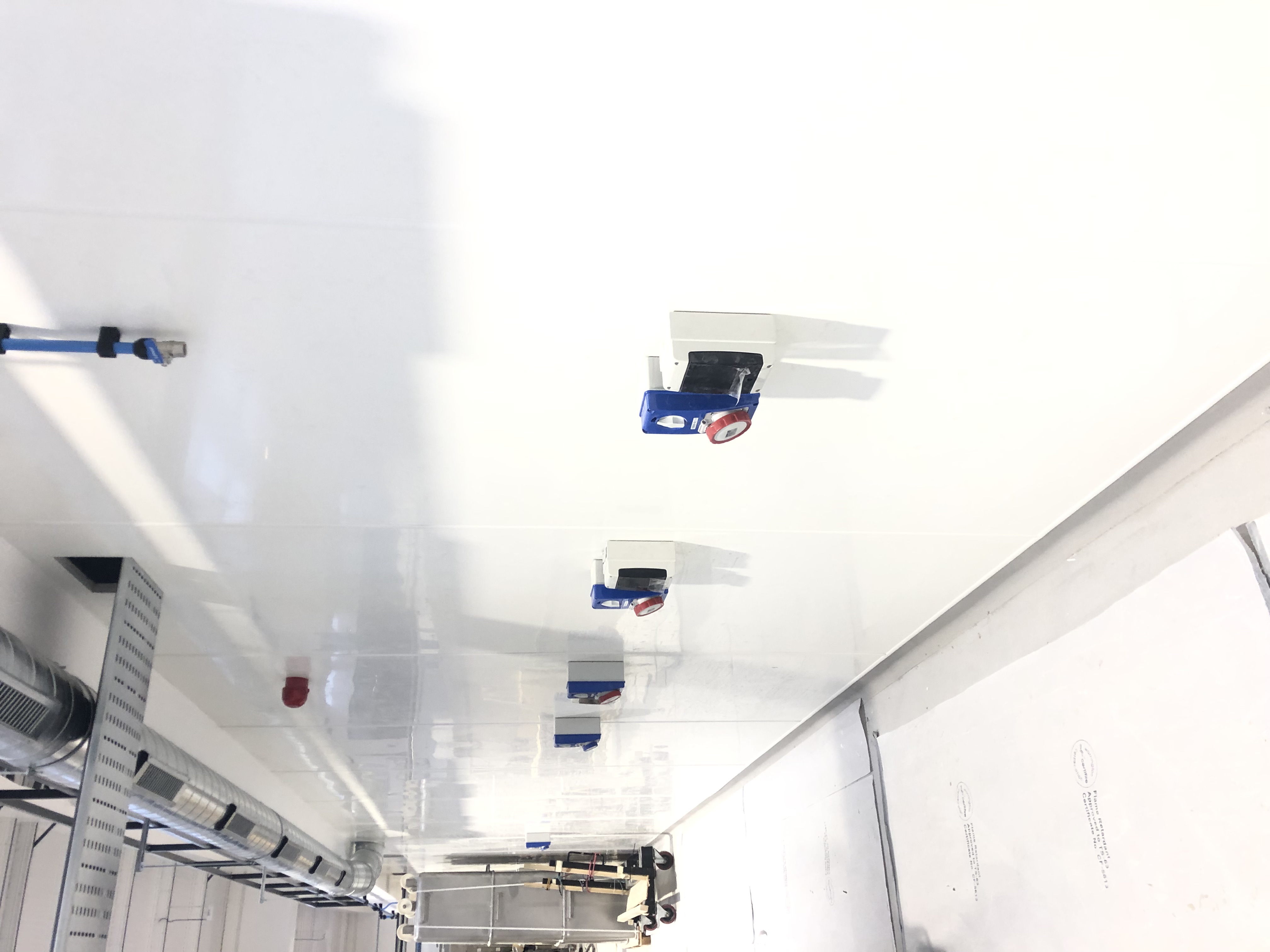 Cladding Work Inside Hunger why to use hygienic wall cladding in the food manufacturing industry
